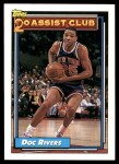 1992 Topps #217   -  Doc Rivers 20 Assist Club Front Thumbnail