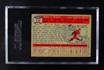 1957 Topps #18 Don Drysdale Back Thumbnail