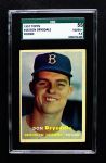 1957 Topps #18 Don Drysdale Front Thumbnail