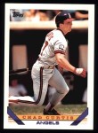 1993 Topps #699  Chad Curtis  Front Thumbnail