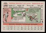 2005 Topps Heritage #168  Ted Lilly  Back Thumbnail