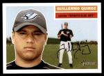 2005 Topps Heritage #189  Guillermo Quiroz  Front Thumbnail