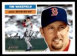 2005 Topps Heritage #302  Tim Wakefield  Front Thumbnail