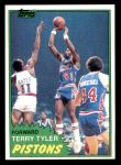 1981 Topps #84 MW Terry Tyler  Front Thumbnail