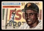 1956 Topps #33  Roberto Clemente  Front Thumbnail