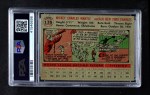 1956 Topps #135 GRY Mickey Mantle Back Thumbnail