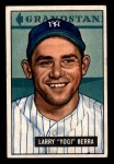 1951 Bowman #2 Yogi Berra Front Thumbnail