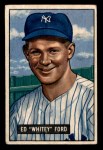 1951 Bowman #1 Whitey Ford Front Thumbnail