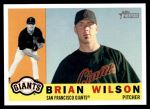 2009 Topps Heritage #80  Brian Wilson  Front Thumbnail