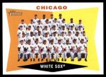 2009 Topps Heritage #208   White Sox Team Checklist Front Thumbnail
