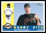 2009 Topps Heritage #303  Barry Zito  Front Thumbnail