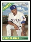 2015 Topps Heritage #651  Kyle Blanks  Front Thumbnail