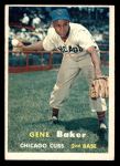 1957 Topps #176 COR Gene Baker  Front Thumbnail