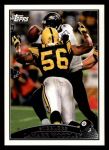 2009 Topps #187  LaMarr Woodley  Front Thumbnail