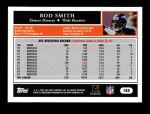 2005 Topps #185  Rod Smith  Back Thumbnail