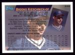 1995 Topps #246  Brooks Kieschnick  Back Thumbnail