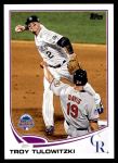 2013 Topps Update #88   -  Troy Tulowitzki All-Star Front Thumbnail