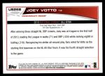 2013 Topps Update #268   -  Joey Votto All-Star Back Thumbnail