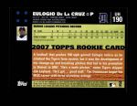 2007 Topps Update #190  Eulogio De La Cruz  Back Thumbnail