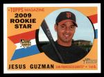 2009 Topps Heritage #602  Jesus Guzman  Front Thumbnail