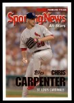 2005 Topps Update #170   -  Chris Carpenter All-Star Front Thumbnail