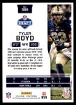 2016 Score #365  Tyler Boyd  Back Thumbnail