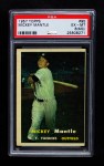 1957 Topps #95 Mickey Mantle Front Thumbnail