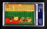1954 Topps #128 Hank Aaron Back Thumbnail