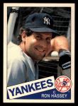 1985 Topps Traded #48 T Ron Hassey  Front Thumbnail