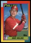 1990 Topps Traded #41 T Dave Hollins  Front Thumbnail