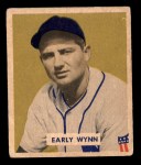 1949 Bowman #110 Early Wynn Front Thumbnail