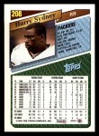1993 Topps #208  Harry Sydney  Back Thumbnail