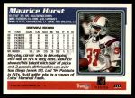 1995 Topps #80  Maurice Hurst  Back Thumbnail