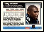 1995 Topps #447   -  Tony Smith Record Breaker Back Thumbnail