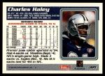 1995 Topps #321  Charles Haley  Back Thumbnail