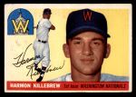 1955 Topps #124 Harmon Killebrew Front Thumbnail