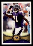 2012 Topps #57  Anquan Boldin  Front Thumbnail