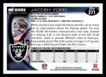 2010 Topps #271  Jacoby Ford  Back Thumbnail