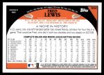 2009 Topps #592  Fred Lewis  Back Thumbnail