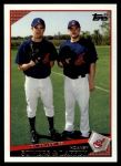 2009 Topps #333  Jeremy Sowers / Aaron Laffey  Front Thumbnail