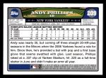 2008 Topps #209  Andy Phillips  Back Thumbnail