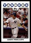 2008 Topps #209  Andy Phillips  Front Thumbnail