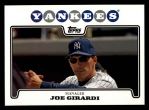 2008 Topps #631  Joe Girardi  Front Thumbnail
