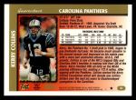 1997 Topps #80  Kerry Collins  Back Thumbnail