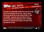2017 Topps Update #43  Joey Votto  Back Thumbnail
