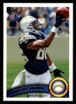 2011 Topps #7  Vincent Brown  Front Thumbnail