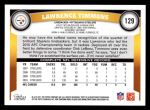 2011 Topps #129  Lawrence Timmons  Back Thumbnail