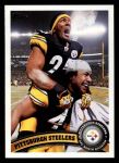2011 Topps #216   Steelers Team Front Thumbnail