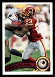 2011 Topps #218  DeAngelo Hall  Front Thumbnail