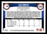 2011 Topps #259  Lee Smith  Back Thumbnail